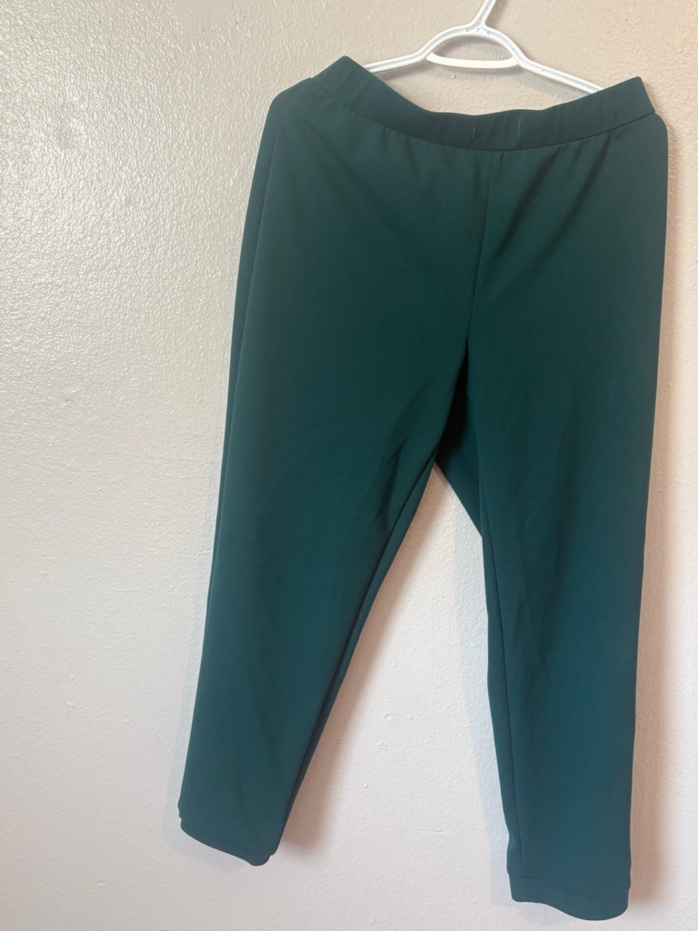 Women's Forest Green Pull-On Ponte Pants